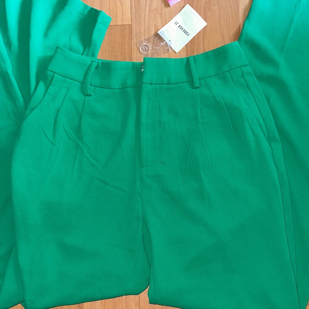 Forever 21 Emerald Green Pants